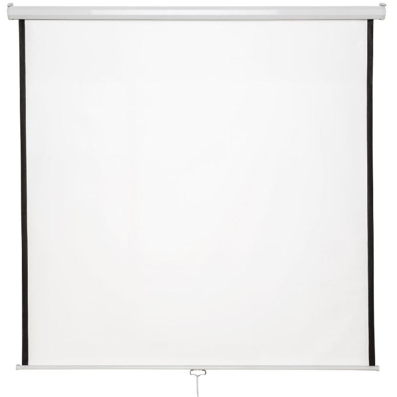 Écran de projection vidéoprojecteur - 178 x 178 cm - Facteur de gain 1,0 - Optimisé pour TV HD - Référence 08_0000404_0