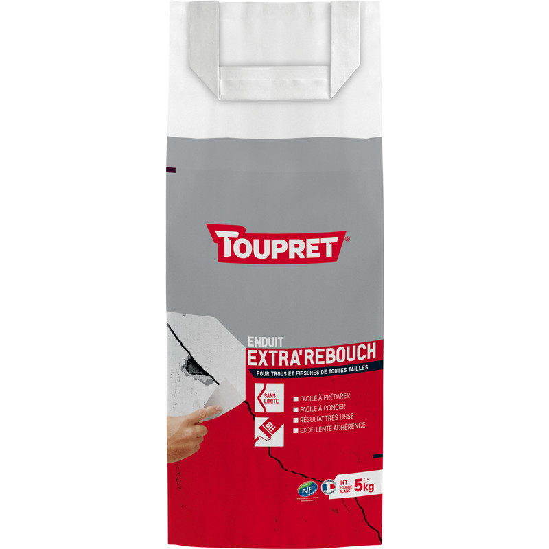 ENDUIT EXTRA'REBOUCH TOUPRET 5KG