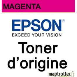 EPSON - 0591 - TONER MAGENTA - PRODUIT D'ORIGINE - 6000 PAGES - C13S050591