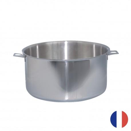 Faitout amovible inox sans monture - Twisty De Buyer - 28 cm - Fond triple - Compatible induction_0