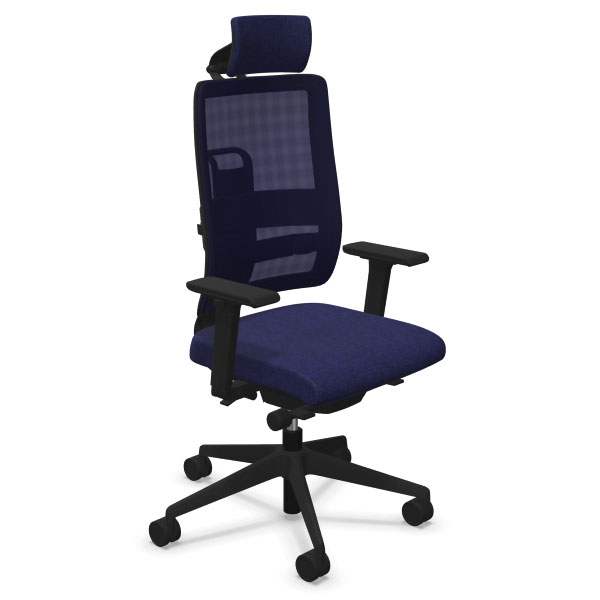 Fauteuil de bureau avec un soutien lombaire réglable