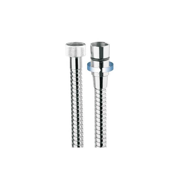 FLEXIBLE DE DOUCHE ANTI-TORSION EN ACIER AVEC DOUBLE AGRAFAGE 150 CM LAITON - CRISTINA ONDYNA FL15028