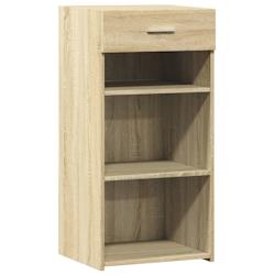 HELLOSHOP26 - Buffet bahut commode armoire meuble de rangement organisateur cuisine salle de séjour salon sonoma 45 x 42,5 x 93 cm bois d'ingénierie_0