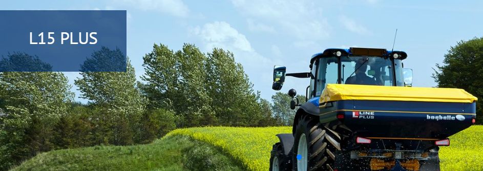 L15 Plus Distributeur d'engrais - Bogballe - Largeur de travail 10-18 m - Capacité 0-1600 L/Kg_0
