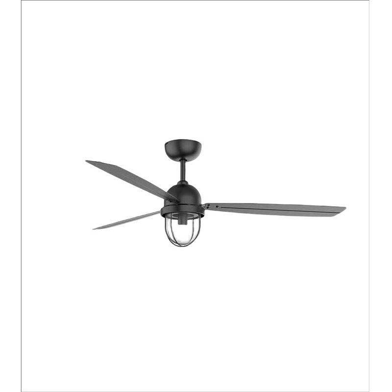 FORLIGHT LEDS C4 VENTILATEUR DU PLAFOND IP20 MARINER E27 15W NOIR