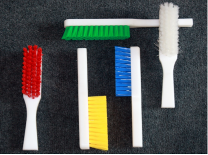 M17 - Brosse laboratoire avec agrafage inoxydable et agrément alimentaire FR 504_0