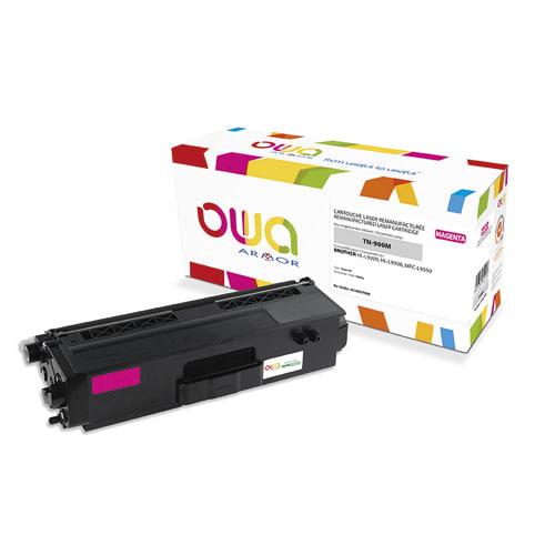 Owa cartouche compatible laser magenta brother tn-900m k16007ow_0