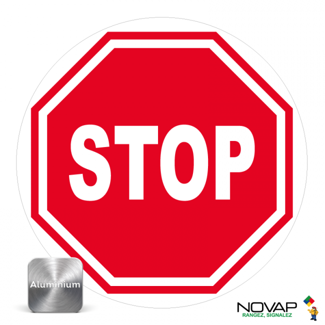 Panneaux ronds alu interdictions obligations - PNRAL-NV04/ST_0