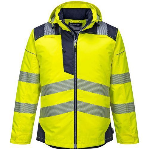 PARKA HAUTE-VISIBILITÉ PW3 T400 BLEU/JAUNE XXXL - PORTWEST