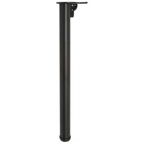 PIEDS DE TABLE PLIABLES - AJUSTABLES - 710 À 740 MM - CHROMÉ SYNERCIA