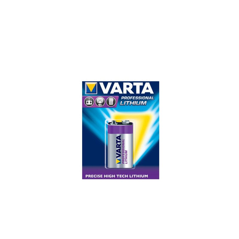 PILE LITHIUM 6LR61 9V - VARTA - 6122301401