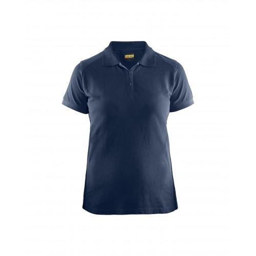 POLO DE TRAVAIL FEMME EN COTON 3390 - BLEU MARINE FONCÉ - M BLAKLADER