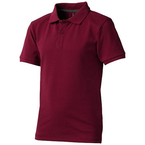 Polo manches courtes enfant Calgary - col côtelé en tricot plat - 100% coton - 200 g/m²_0