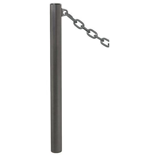 POTELET PROVINCE Ø76 MM CHAINES 1 ANNEAU INOX GRIS PROCITY - PROCITY