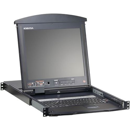 CONSOLE KVM 17'' DUAL RAIL 16 PORTS ATEN - ATEN