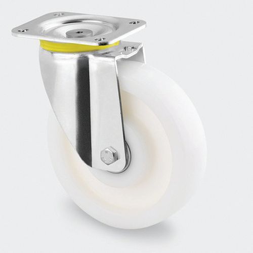 ROULETTE POLYAMIDE PIVOTANTE DIAMÈTRE ROUE 250 MM - TENTE