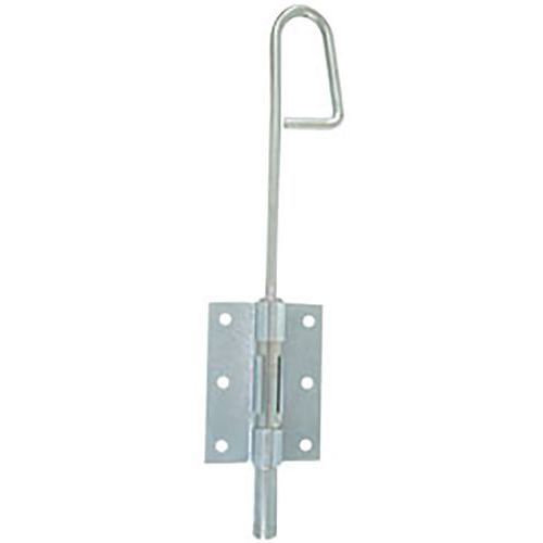 SERRURE VERROU BAIONNETTE TEINTE ZINGUÉ BLANC 400MM