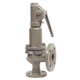 Soupape de sûreté fonte - Référence 593L-100 - Haute levée, fonte/inox, à brides PN10/16_0