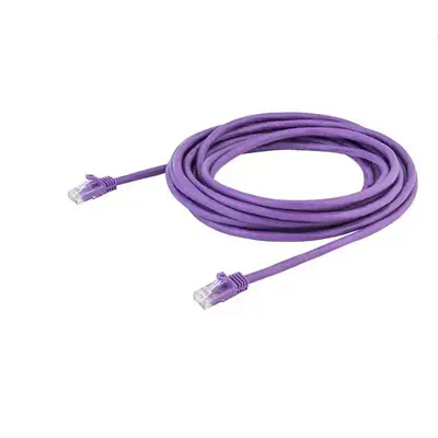StarTech Cble réseau Cat6 UTP sans crochet de 5 m - Violet_0