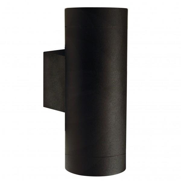 TIN MAXI APPLIQUE MURALE MÉTAL-VERRE NOIR GU10 - NORDLUX 21519903