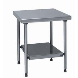 Tournus Equipement Table centrale inox 70 x 70 cm - 822400M_0