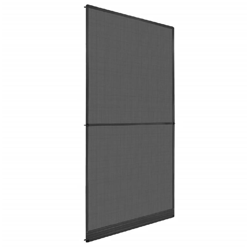 Vidaxl moustiquaire à charnière pour portes anthracite 120x240 cm 148714_0