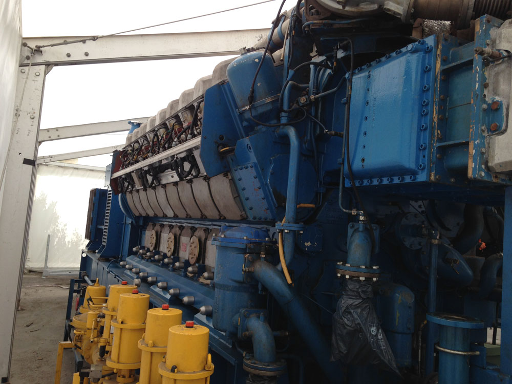 Groupe électrogène industriel Wartsila - 2 générateurs gaz type 18V28SG de 2001 - 4725 kW - Alternateur Leroy Somer 5000 kVA_0