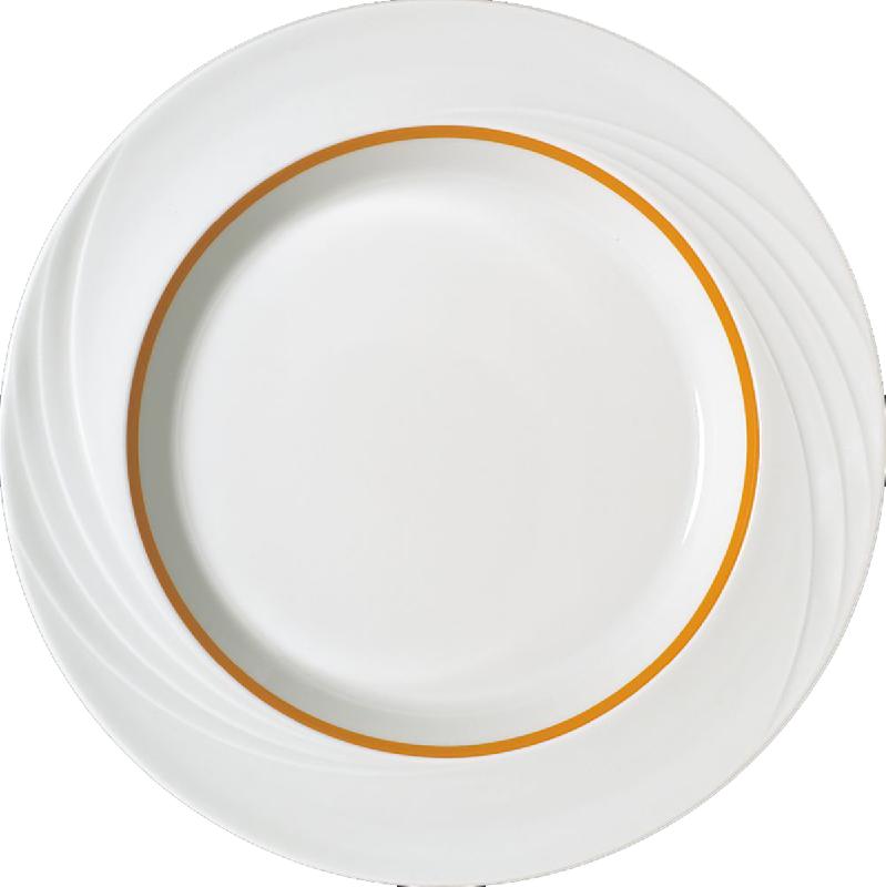 ASSIETTE CREUSE ROND BLANC PORCELAINE Ø 24 CM DONNA SENIOR SCHONWALD