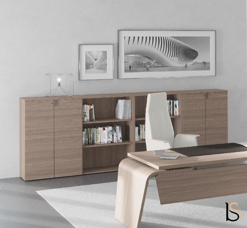 Armoire à portes battantes Larus - Dellarovere. - Noyer_0