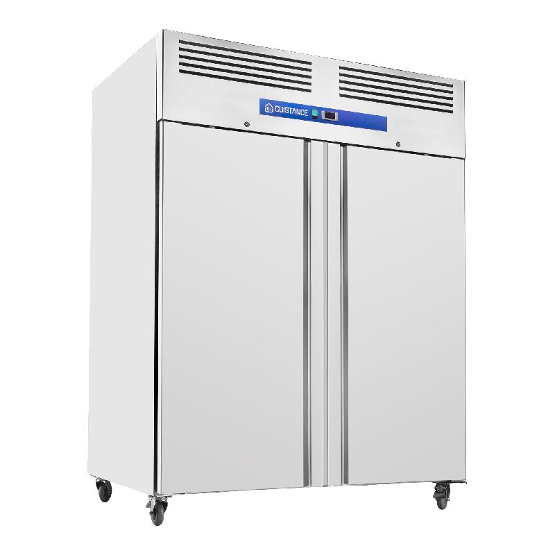 Armoire réfrigérée inox négative 1400L 2 portes CUISTANCE_0