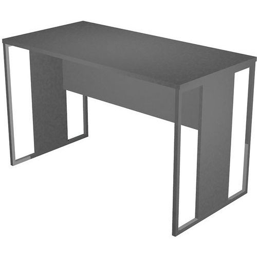 BUREAU PIEDS MÉTAL RAZOR - 120CM - ANTHRACITE/ANTHRACITE - ARTARREDI