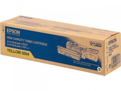 CARTOUCHE LASER EPSON C13S050554  JAUNE