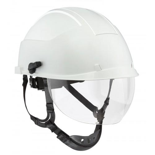 CASQUE DE CHANTIER AVEC ÉCRAN INTÉGRÉ POUR ÉLECTRICIEN IDRA 1 AUBOUEIX