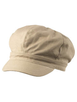 Casquette gavroche réf. Sga - 100% coton canevas - visière en plastique recyclé - 6 panneaux_0