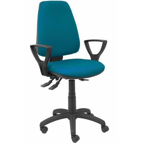 CHAISE ELCHE S BRAS FIXE - ROUE NYLON - VERT DE BLEU - PIQUERAS Y CRESPO