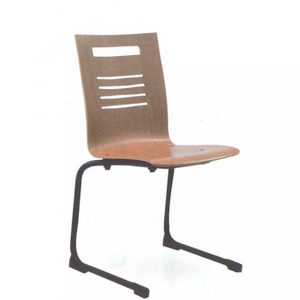 Chaise luge design à coque bois Epoxy noir_0