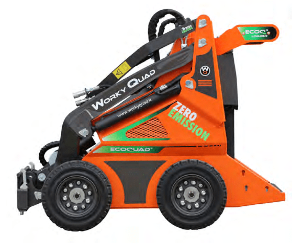 Chargeur compact électrique Worky Quad SSQ Ecoquad-S - 5,7 Kw, 100% électrique, batteries de traction 36V_0