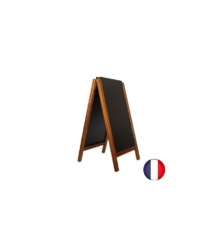 Chevalet stop trottoir - 2 ardoises amovibles 117 x 60 cm - Référence : PFN50CH_0