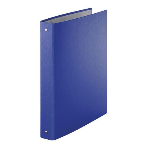 CLASSEUR 4 ANNEAUX CARTONNÉ EXACOMPTA A4 - DOS 4 CM BLEU