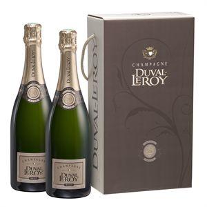 DUVAL LEROY COFFRET 2 BOUTEILLES DUVAL-LEROY BRUT