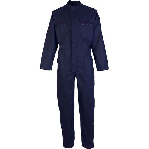 COMBINAISON DE TRAVAIL 1 ZIP COTON MARINE DE TAILLE XXL - SINGER SAFETY