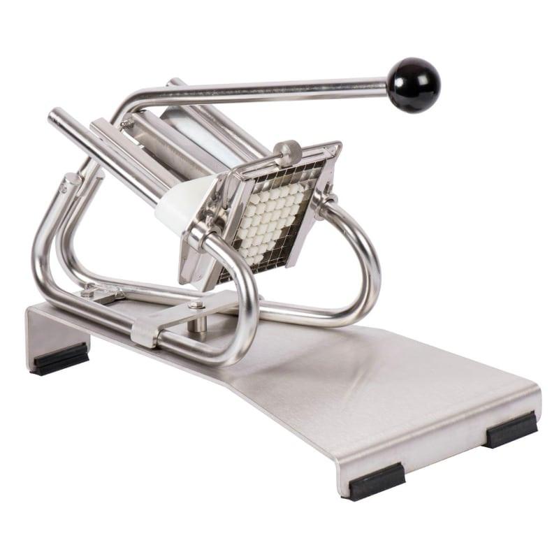 Coupe-frites professionnel Louis Tellier - inox sur socle antidérapant - 7 types de lames interchangeables_0