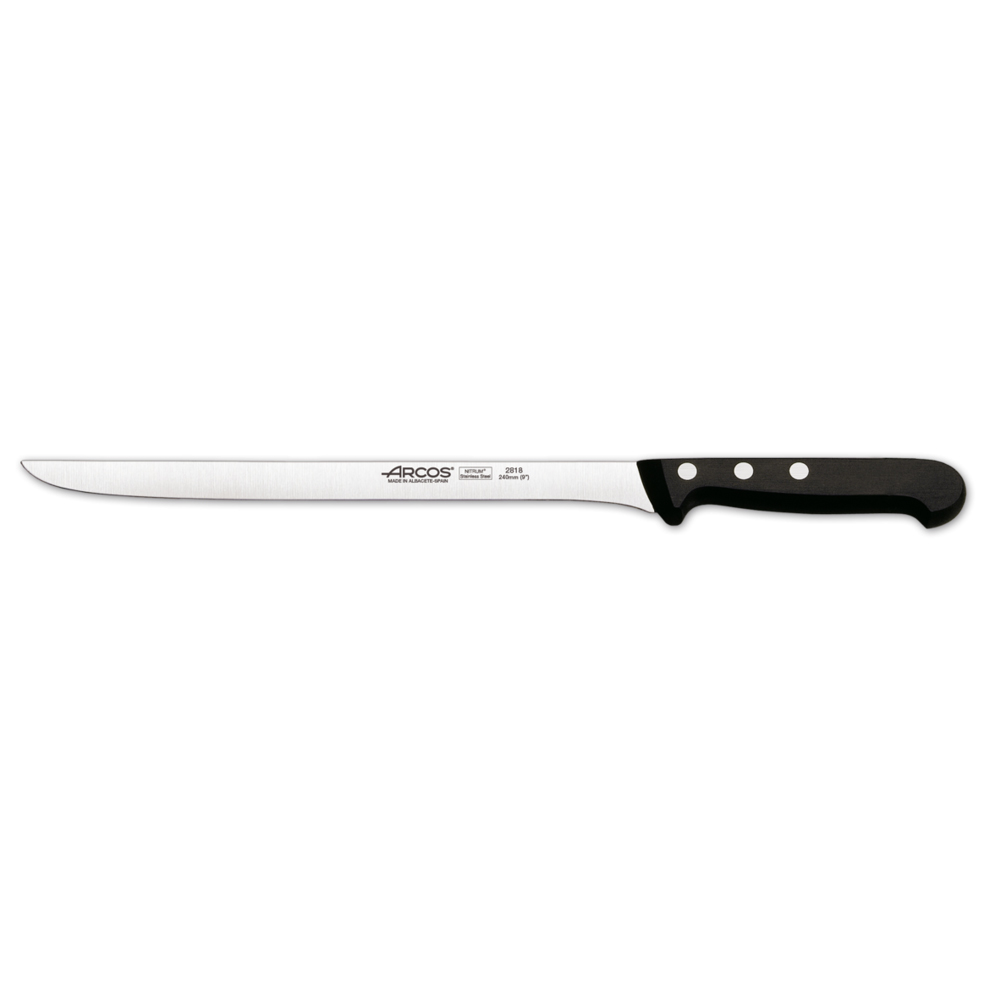 COUTEAU À JAMBON - LAME INOX NITRUM 24CM - A L'UNITÉ - ARCOS - UNIVERSAL