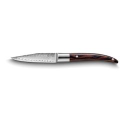 Couteau d'office laguiole expression damas 9 cm -  Marron Autre Inox Tarrerias Bonjean 21.5x2 cm - marron inox 3118220046047_0