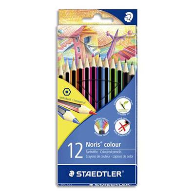 ETUI DE 12 CRAYONS STAEDTLER - COLORIS ASSORTIS