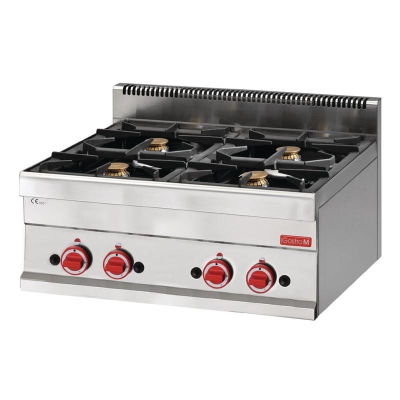 Fourneau gaz à poser 4 feux GASTRO M 650 65/70pcg - GN055_0