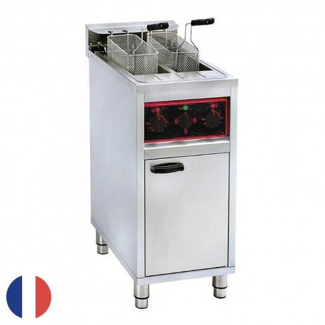 FRITEUSE ELECTRIQUE 10 LITRES  DOUBLE SUR PIED SUPER PUISSANTE SOFRACA_0