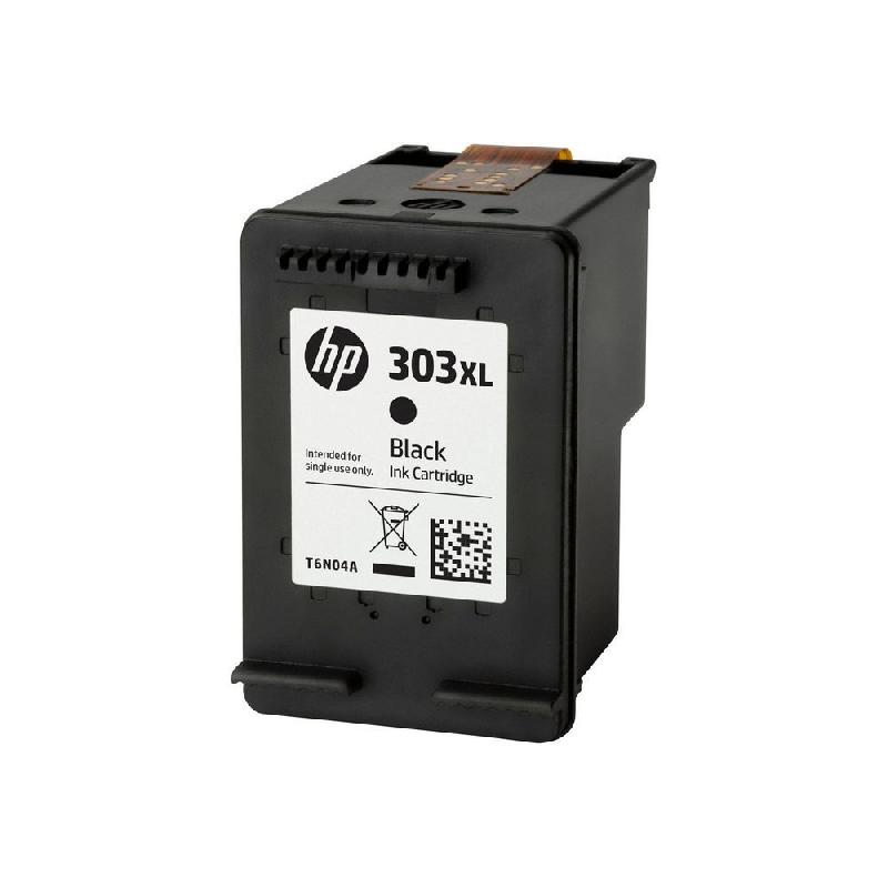 HP 303XL CARTOUCHE D'ENCRE AUTHENTIQUE GRANDE CAPACITÉ  (T6N04AE) - NOIR