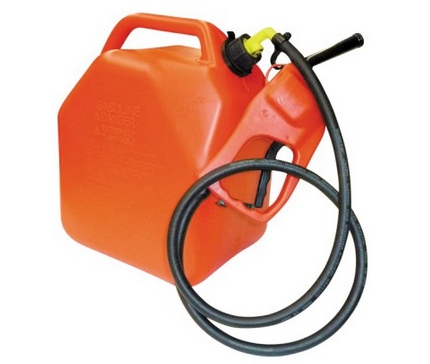 Jerrican carburant plastique 25 l avec pompe manuelle - compétition