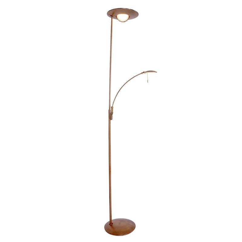 STEINHAUER LAMPADAIRE LED ZENITH COULEUR BRONZE, DIMMABLE
